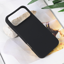 Futrola Teracell Soft Velvet za iPhone 17 Pro Max 6.9 crna.