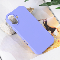 Futrola Teracell Soft Velvet za iPhone 17 ljubicasta.
