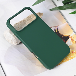 Futrola Teracell Soft Velvet za iPhone 17 Pro Max 6.9 tamno zelena.