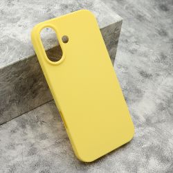 Futrola GENTLE COLOR za iPhone 17 (6.3) zuta (MS).