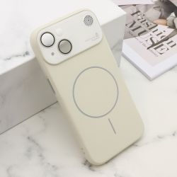Futrola PASTEL DREAMS MagSafe za iPhone 15 bela (MS).