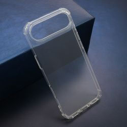 Silikonska futrola CRASHPROOF za iPhone 17 AIR (6.6) providna (MS).