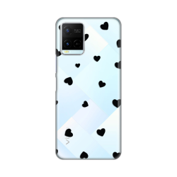 Silikonska futrola print Skin za Vivo Y21/Y21s/Y33s Hearts.