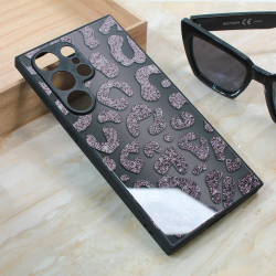 Futrola Shiny glass za Samsung S928B Galaxy S24 Ultra crna.