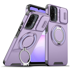 Futrola CamShield Ring stand za Samsung A075F Galaxy A07 ljubicasta.