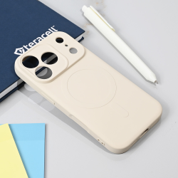 Futrola Teracell Giulietta Magsafe za iPhone 17 Pro bela.