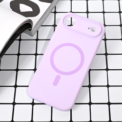 Futrola Magsafe Pure color za iPhone 17 Air lila.