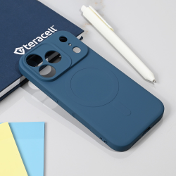 Futrola Teracell Giulietta Magsafe za iPhone 17 Pro plava.