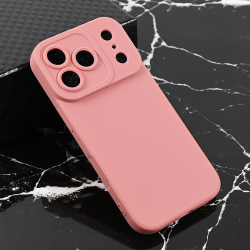 Futrola Teracell Giulietta za iPhone 17 Pro mat tamno roze.