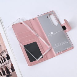 Futrola Hanman Canvas ORG za Samsung F966B Galaxy Z Fold 7 roze.