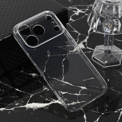 Silikonska futrola Ultra Thin za iPhone 17 Pro Transparent.