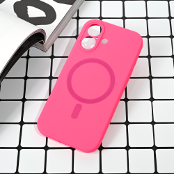Futrola Magsafe Pure color za iPhone 17 pink.