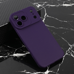Futrola Teracell Giulietta za iPhone 17 Pro Max 6.9 mat tamno ljubicasta.