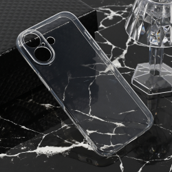 Silikonska futrola Ultra Thin za iPhone 17 Transparent.
