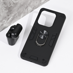 Futrola Hard Ring za Xiaomi Redmi Note 14 5G crna.
