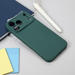 Futrola Teracell Giulietta Magsafe za iPhone 17 Pro Max 6.9 tamno zelena.