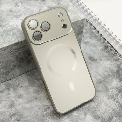 Futrola COLOR METAL Magsafe za iPhone 17 Pro Max (6.9) siva (MS).