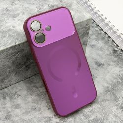 Futrola COLOR METAL Magsafe za iPhone 17 (6.3) roze (MS).