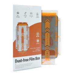 Staklena folija glass PRIVACY 2.5D dust free za iPhone 17 AIR (6.6) (MS).