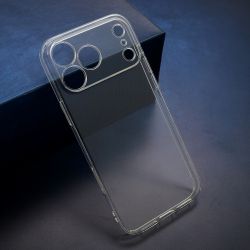 Silikonska futrola CLEAR STRONG za iPhone 17 Pro Max (6.9) providna (MS).