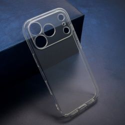 Silikonska futrola CLEAR za iPhone 17 Pro providna (MS).