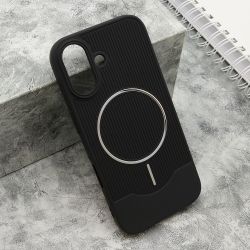 Futrola URBAN EDGE Magsafe za iPhone 17 crna (MS).