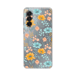 Silikonska futrola print Skin za Samsung A175 Galaxy A17 Lovely Flowers.