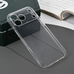 Silikonska futrola Skin za iPhone 17 Pro Max 6.9 Transparent.