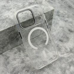 Futrola COLOR RING MagSafe za iPhone 17 Pro bela (MS).