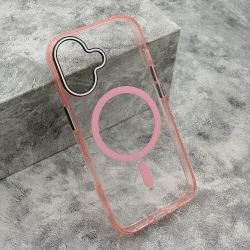 Futrola COLOR RING MagSafe za iPhone 17 roze (MS).