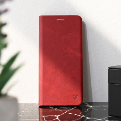 Futrola Teracell Elegant Flip za Xiaomi Redmi 14C/Redmi A4 crvena.