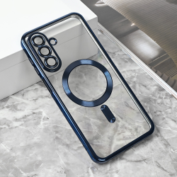 Futrola Magsafe Lux za Samsung A175 Galaxy A17 tamno plava.