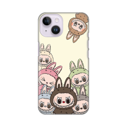 Silikonska futrola print za iPhone 14 La Bubu.
