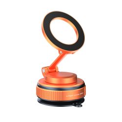 Drzac za mobilni telefon OH-X92 magnet i vakum narandzasti (MS).