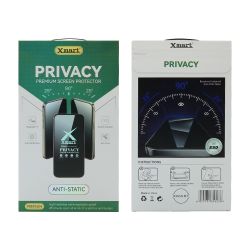 Staklena folija glass X mart 9D PRIVACY za iphone 15 (6.1)/16 (6.1) (MS).