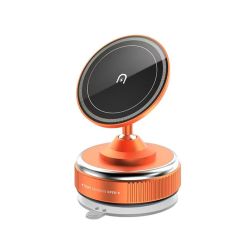 Drzac za mobilni telefon OH-X18 magnet i vakum narandzasti (MS).