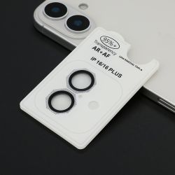 Folija za zastitu kamere OCTAGON DIAMOND za iPhone 16 (6.1)/16 Plus (6.7) srebrna (MS).