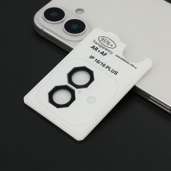 Folija za zastitu kamere OCTAGON za iPhone 16 (6.1)/16 Plus (6.7) crna (MS).