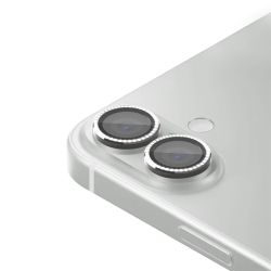 Folija za zastitu kamere DIAMOND za iPhone 16 (6.1)/16 Plus (6.7) siva (MS).