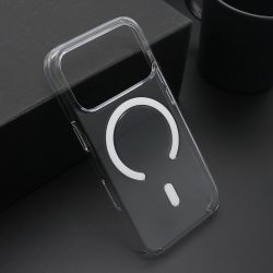 Futrola AMBER CLEAR MagSafe za iPhone 17 Pro providna (MS).