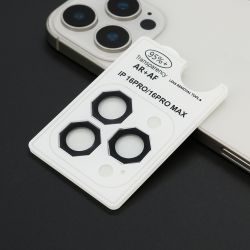 Folija za zastitu kamere OCTAGON za iPhone 16 Pro (6.3)/16 Pro Max (6.9) crna (MS).