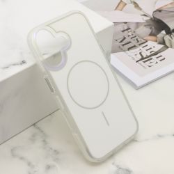 Futrola AMBER RING MagSafe za iPhone 17 bela (MS).