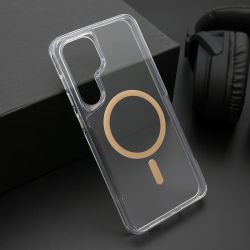 Futrola AURA MagSafe za Samsung S721B Galaxy S24 FE zlatna (MS).