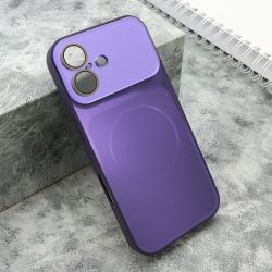 Futrola COLOR METAL MagSafe II za iPhone 17 ljubicasta (MS).