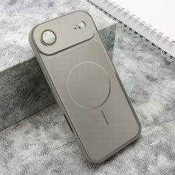 Futrola COLOR METAL MagSafe II za iPhone 17 Air srebrna (MS).