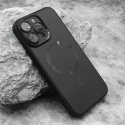 Futrola CARBON MagSafe za iPhone 16 Pro Max (6.9) crna (small camera) (MS).