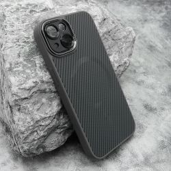 Futrola CARBON MagSafe za iPhone 14 (6.1) siva (small camera) (MS).