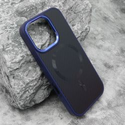 Futrola CARBON MagSafe za iPhone 16 Pro (6.3) plava (big camera) (MS).