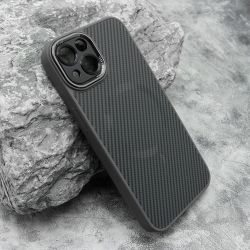 Futrola CARBON MagSafe za iPhone 13 (6.1) siva (small camera) (MS).