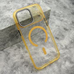 Futrola COLOR RING MagSafe za iPhone 17 Pro Max (6.9) narandzasta (MS).